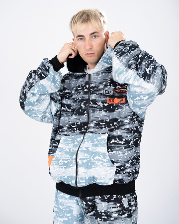 Reversible Camo hoodie